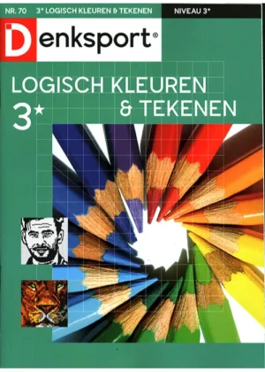 Denksport Logisch Kleuren en Tekenen - 70 2025