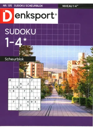 Denksport Sudoku Scheurblok - 135 2025