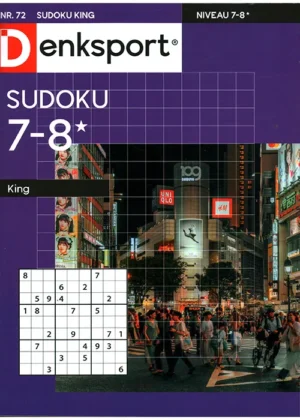 Denksport Sudoku King - 72 2025
