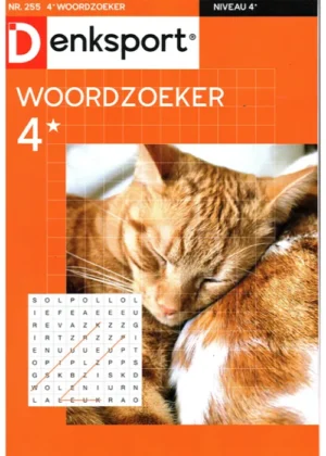 Denksport Woordzoeker - 4* 255 2025