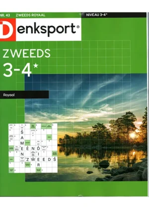 Denksport Zweeds Royaal 3-4 sterren - 43 2025