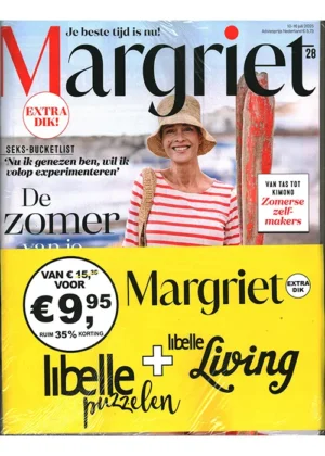 Pakket Margriet + Libelle Living + Libelle Puzzelen - 28 2025