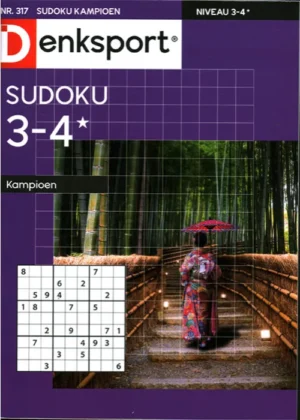 Denksport Sudoku Kampioen - 317 2025