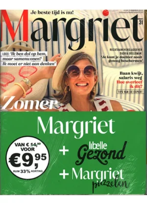Pakket Margriet + Libelle Gezond + Margriet Puzzelen - 31 2025